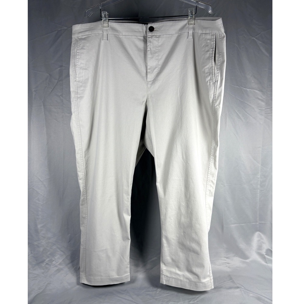 J.Crew High-Rise Girlfriend Chino Pants Stone Beige Womens 20 Preppy Classic NWT